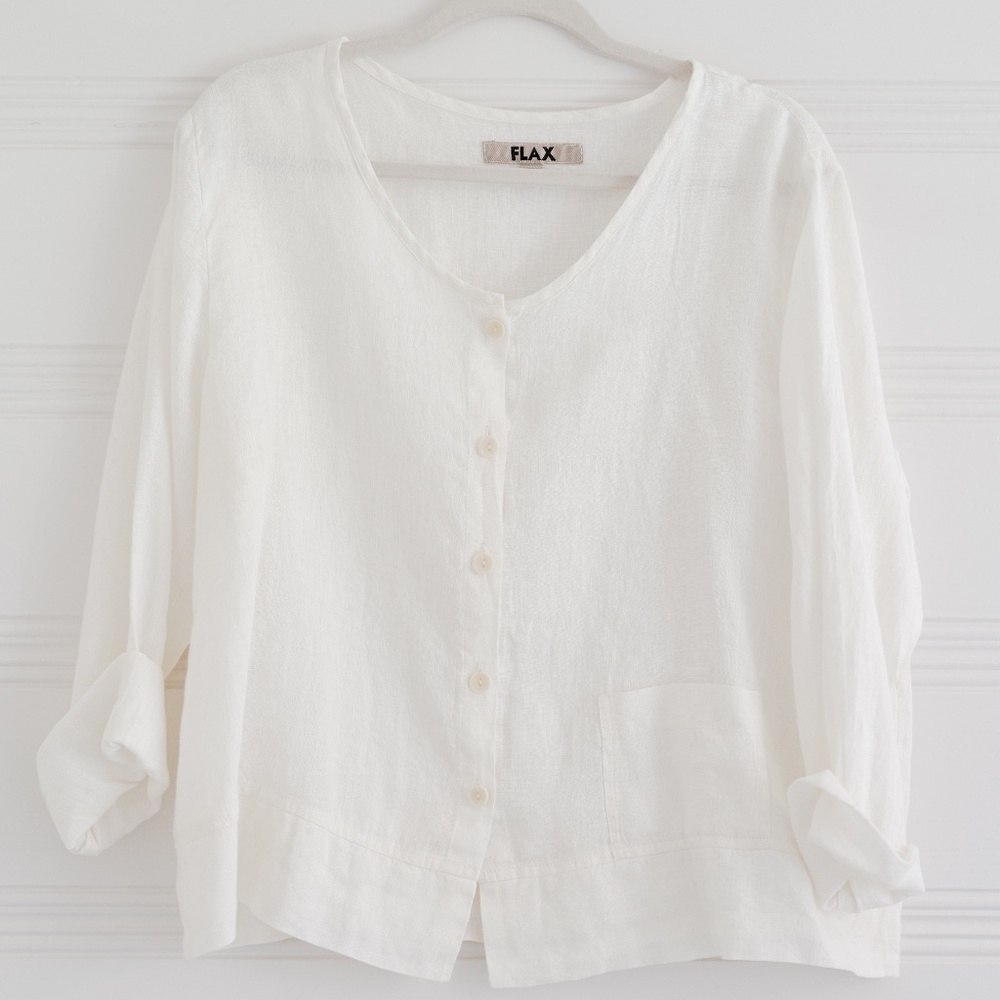 Flax Linen Top